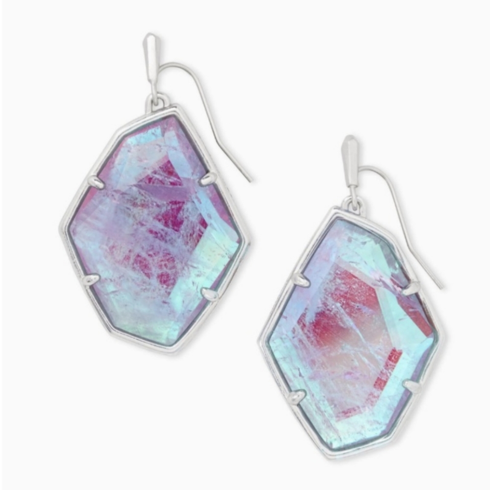 LNWT - Kendra Scott Dunn Amethyst Earrings